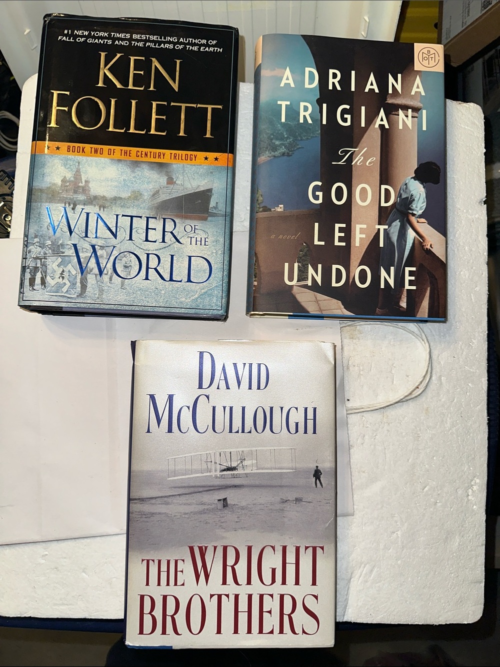 Three Hardcover Books